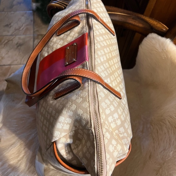 Classic Kate Spade Adaira Spade Stucco Diaper/Tote Bag - Picture 3 of 13